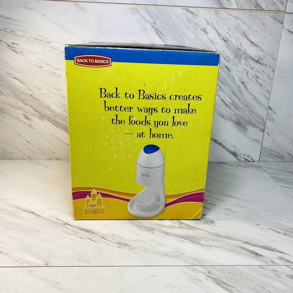Back to Basics Hawaii Ice Snow Shredder Electric Shaver Blender Machine White - Picture 1 of 11